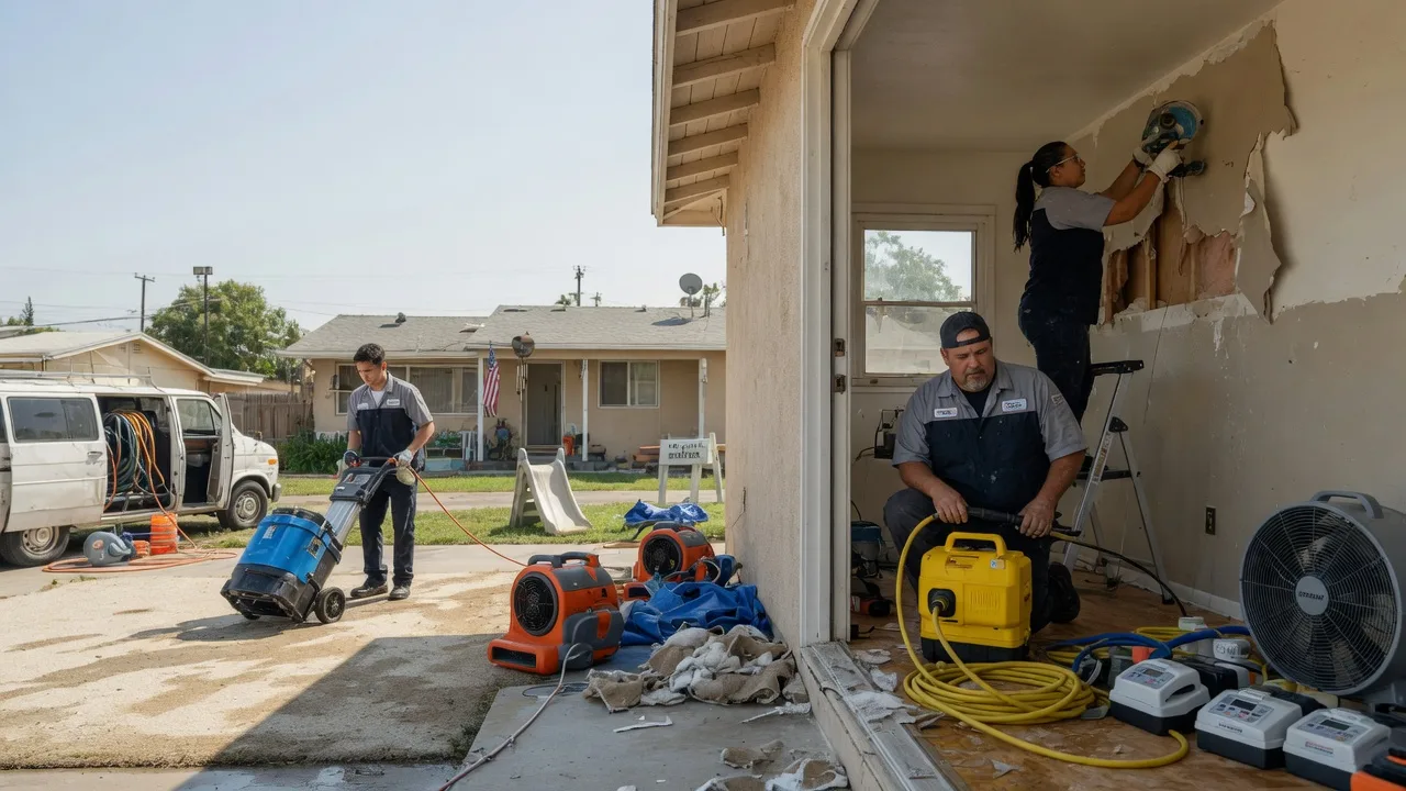 Water Damage Restoration in Irvington, NJ near me